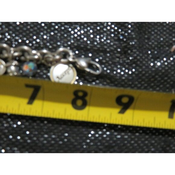 Brighton Signed Charm Bracelet Power of Pink Breast Cancer Awareness 8 inch - Picture 3 of 5